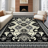 Contemporary Symmetrical Lattice Artwork(Black)