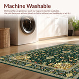 Luxurious Green Medallion Design(Green)
