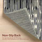 Elegant Monochrome Zebra Motif(Black)