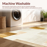Abstract Earthy Geo Area for Indoor or Spaces(Beige)