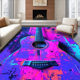 Bold Electric Guitar Imagery(Purple)