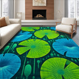 Charming Pond Landscape Visual Appeal(Green)
