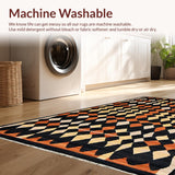 Chic Diamond Geometric Motif(Black)