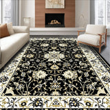 Sophisticated Floral Patterned(Black)