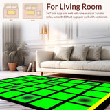 Modern Abstract Symmetrical Block Design(Green)