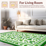 Vibrant Clover Decorative Entrance(Green)