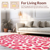 Lively Retro Leopard Artwork(Pink)