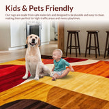 Eclectic Warm Color Fusion Design(Red)