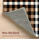 Rustic Earthy Buffalo Check Aesthetic(Beige)