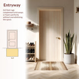 Stylish Rustic Charm Print(Beige)