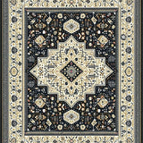 Artful Black and Beige Symmetry(Black)