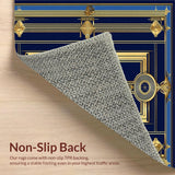 Contemporary Abstract Gold(Blue)