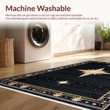 Earthy Rustic Star Motif(Black)