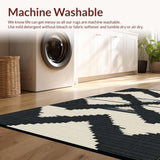 Sophisticated Black and Beige Tiling(Black)
