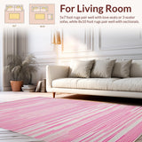 Vibrant Shaggy Texture Fusion(Pink)