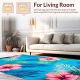 Whimsical Tropical Garden Style(Blue)
