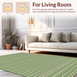Modern Fuzzy Patterned Delight(Green)