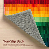 Artful Modern Curvilinear Design(Red)