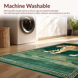 Artistic Ethnic Tiger Motif(Green)