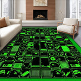 Whimsical Nature Inspired Design(Green)
