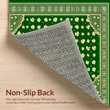 Minimalist Shamrock Geometry Theme(Green)