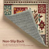 Rustic Trout Entryway Braided Jute(Beige)