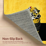 Striking Ethnic Tiger Print Aesthetic(Gold)