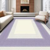 Elegant Lavender Geometric Fusion(Ivory)