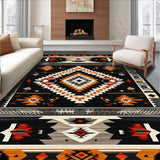 Artful Southwestern Textile Illustration(Black)