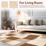 Mid Century Neutral Geometric Charm(Beige)