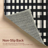Contemporary High Contrast Checkerboard(Black)