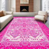 Vivid Cozy Textured Oasis(Pink)