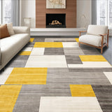 Modern Tan Gray Color Fusion(Yellow)