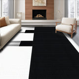Elegant Textured Symmetrical Design(Black)