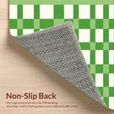 Artful Pastel Diamond Motif(Green)