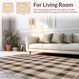 Chic Vintage Plaid Composition(Beige)