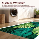 Chic Sage Green Botanical Print(Green)