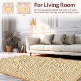 Modern Striking Hexagonal Composition(Beige)