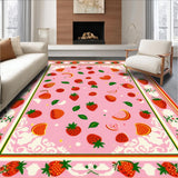 Joyful Cartoon Fruit Inspired Decor(Pink)
