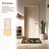 Vibrant Earth Toned Wildlife Design(Brown)