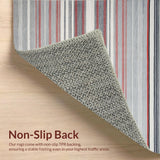 Transitional Light Grey Abstract Design(Gray)