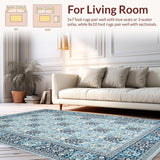 Elegant Pastel Floral Delight(Blue)