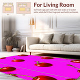 Contemporary Red and Orange Motif(Red)