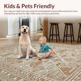 Artistic Abstract Patterned Texture(Beige)