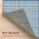 Artful Tartan Geometry in Hues(Beige)