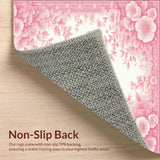 Botanical Bliss Area Floral Motif(Pink)