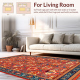 Radiant Multicolor Ogee Style(Red)