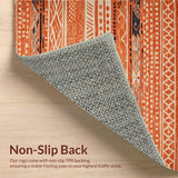 Trendy Ogee in Rust Hues(Orange)