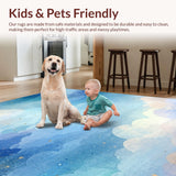 Charming Whimsical Cloud Motif(Blue)