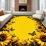 Whimsical Butterfly Patterned Accent(Yellow)